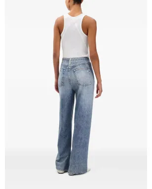rag & bone ミラマー テリー ワイドレッグジーンズ - サムネイル3