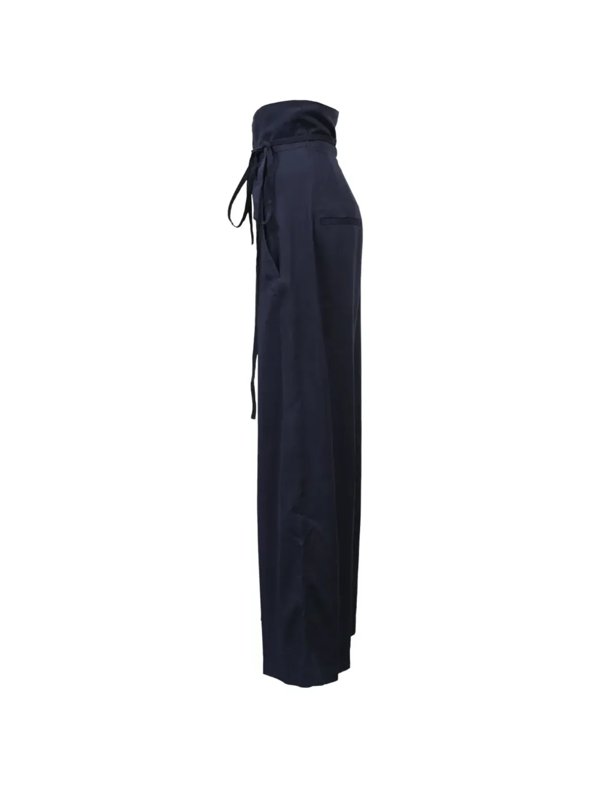 Jacquemus Pre-Owned ノヴィオ ウーブン ワイドレッグパンツ - ブルー - 画像3