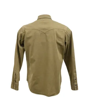 Saint Laurent Pre-Owned button-down long-sleeve shirt - Green - サムネイル2
