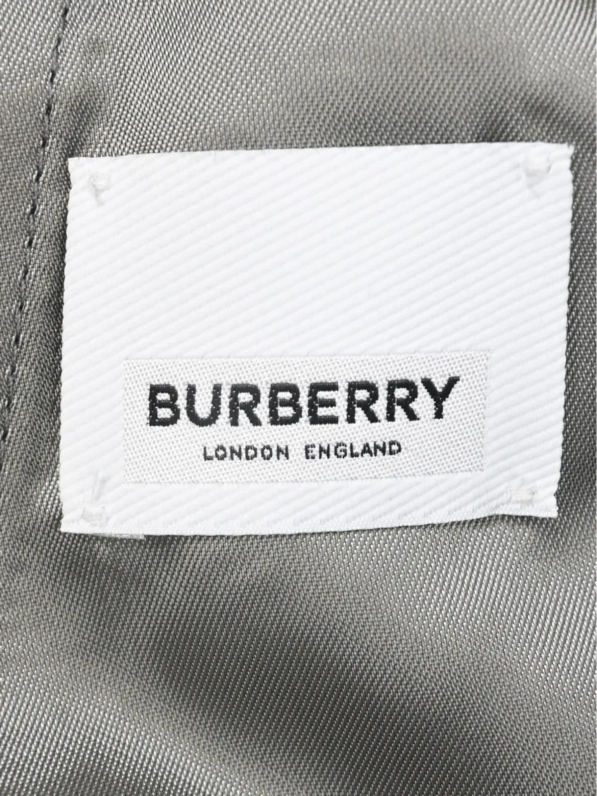 Burberry Pre-Owned グレーのストレートレッグパンツ - 画像4