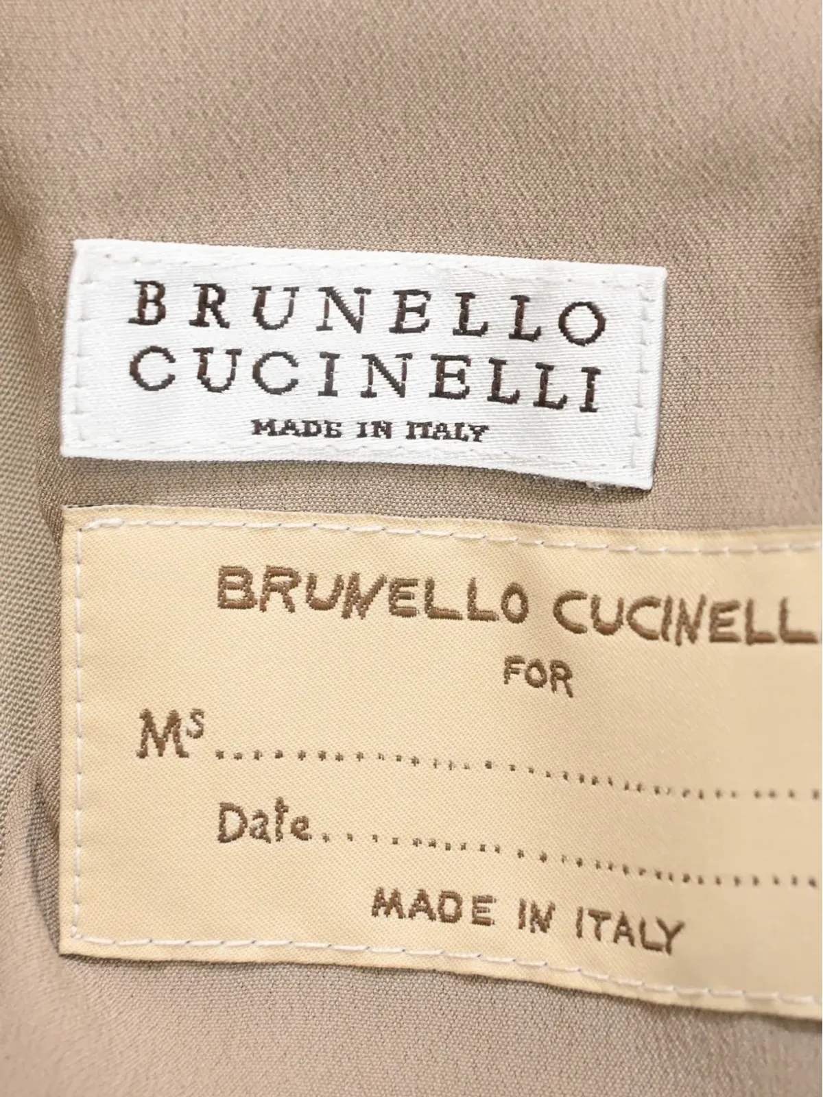 Brunello Cucinelli Vintage ダブルブレストブレザー - 画像3