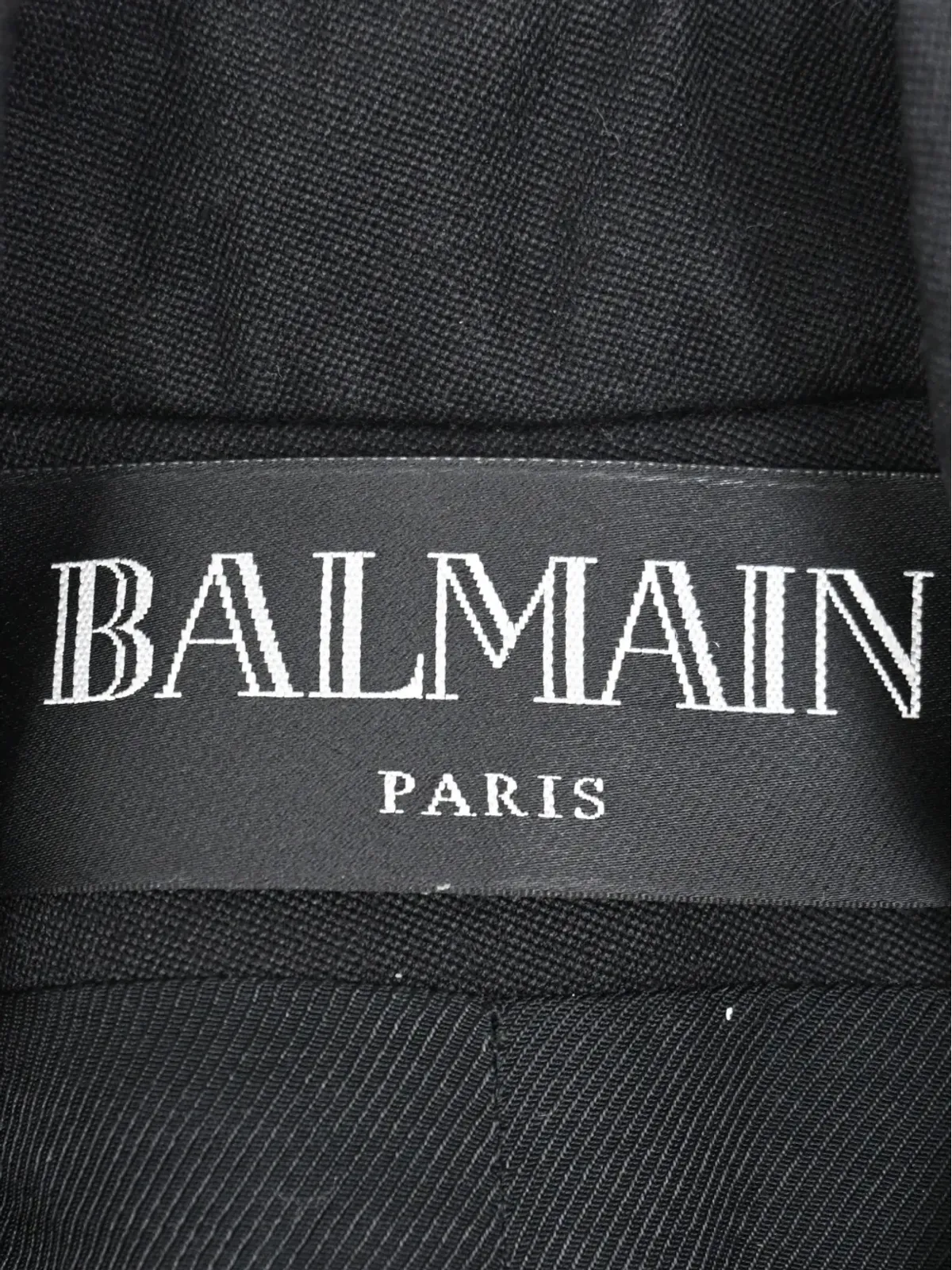 Balmain Pre-Owned ダブルブレストブレザー - ブラック - 画像4