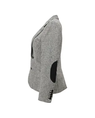 Saint Laurent Pre-Owned 千鳥格子柄 シングルブレスト ブレザー - サムネイル3