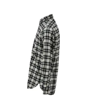 Saint Laurent ビンテージ チェック柄 長袖シャツ ブラック - サムネイル3