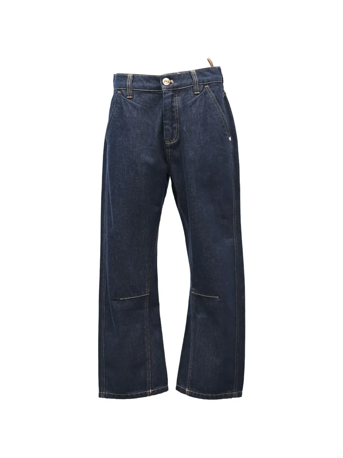 Brunello Cucinelli Vintage ハイライズストレートパンツ - 画像1