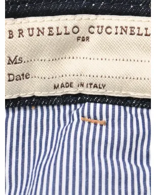 Brunello Cucinelli Vintage ハイライズストレートパンツ - サムネイル3