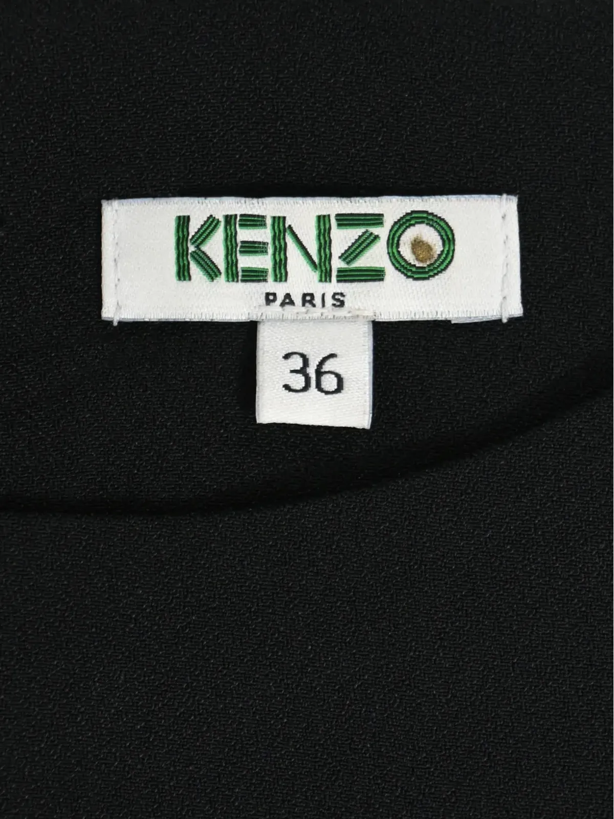 Kenzo Pre-Owned カットアウト・ノースリーブ・ミディドレス - ブラック - 画像3