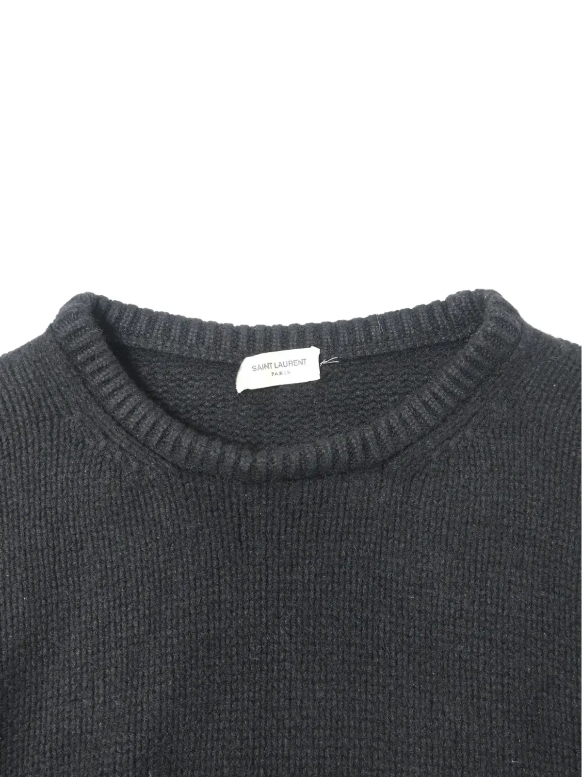 Saint Laurent Pre-Owned ニット クルーネック セーター - 画像4