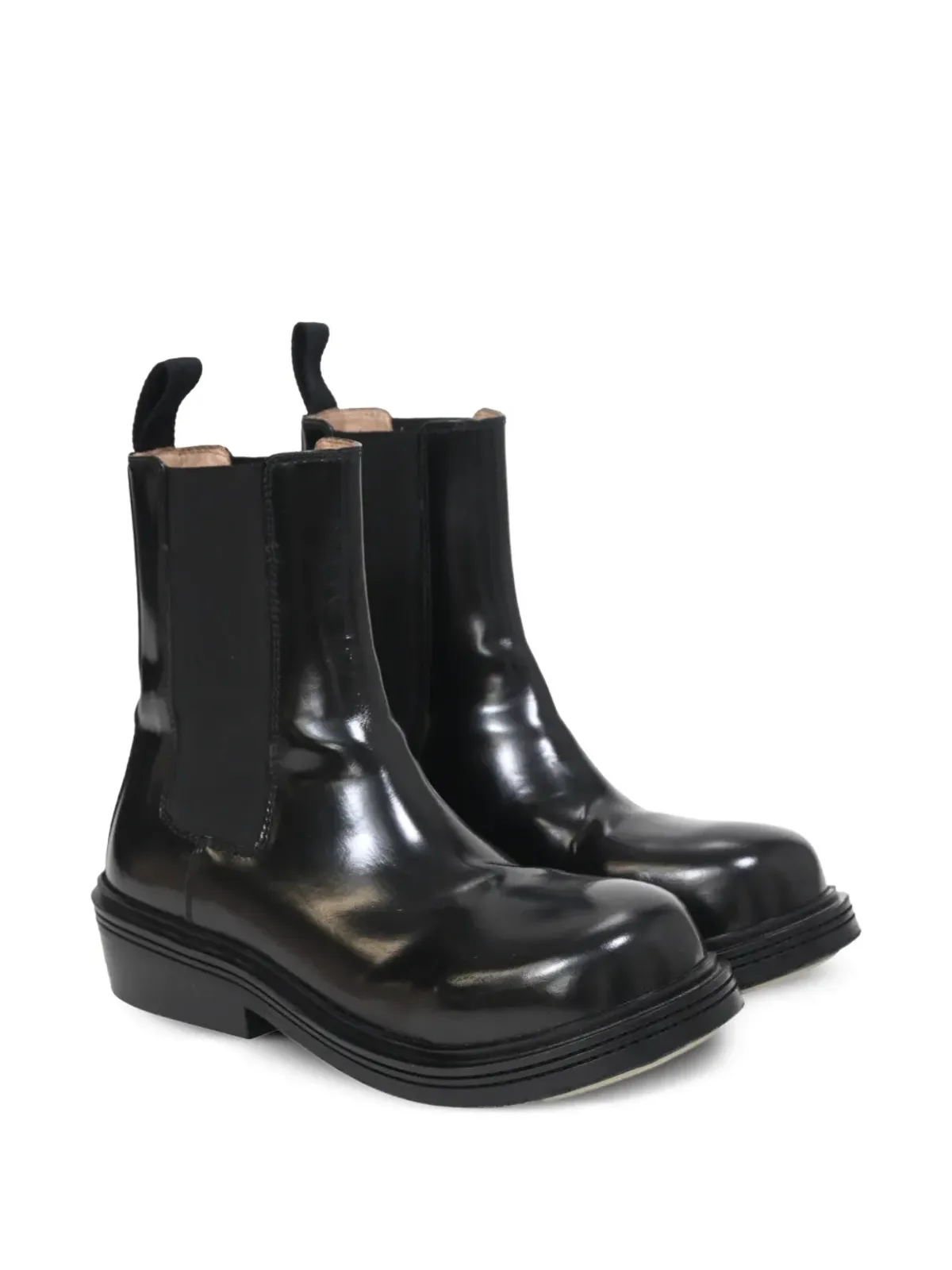 Bottega Veneta Pre-Owned レザー チェルシーブーツ - 画像2
