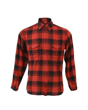 Saint Laurent Pre-Owned チェック柄シャツ - レッド - サムネイル1