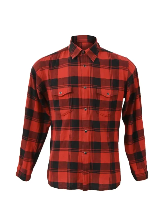 Saint Laurent Pre-Owned Saint Laurent Pre-Owned チェック柄シャツ - レッドの商品画像
