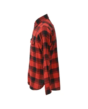 Saint Laurent Pre-Owned チェック柄シャツ - レッド - サムネイル3