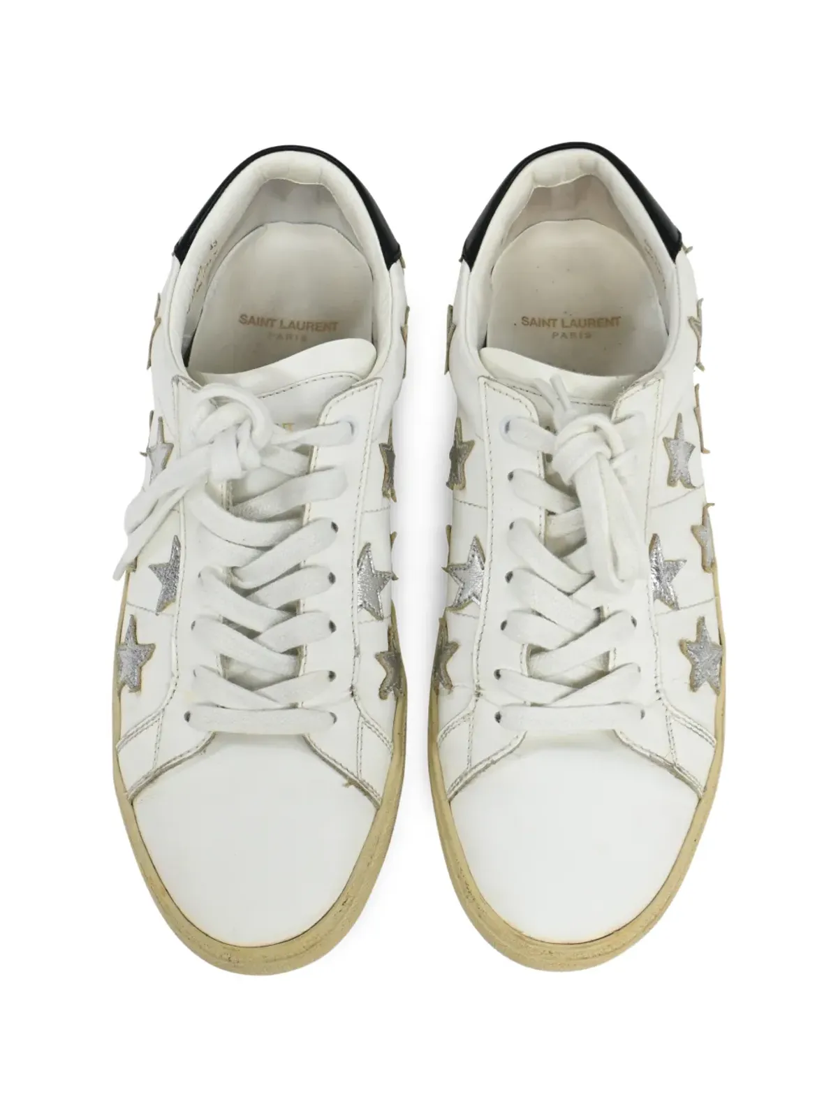 Saint Laurent Pre-Owned Court Classic スニーカー - 画像5