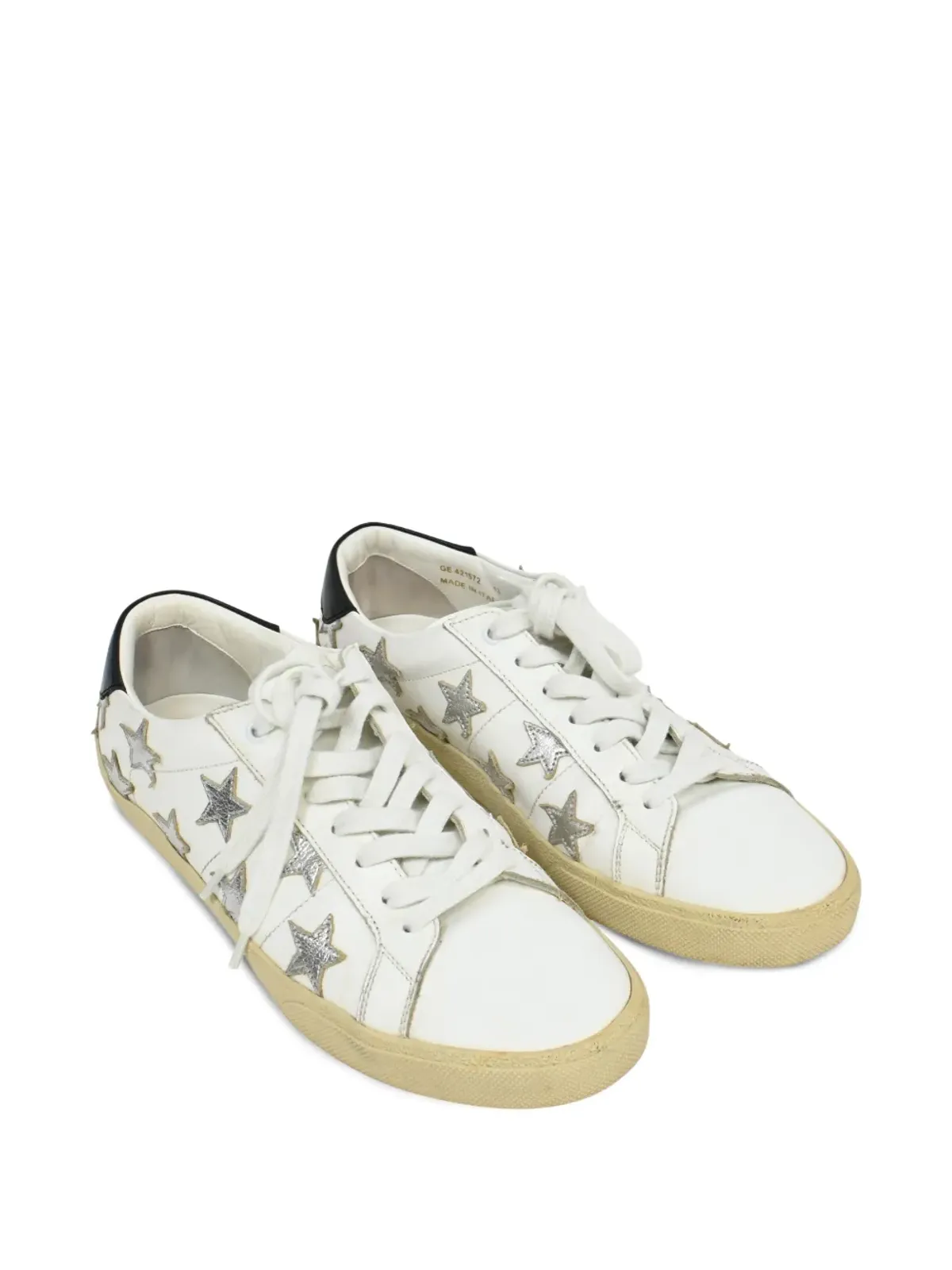 Saint Laurent Pre-Owned Court Classic スニーカー - 画像2