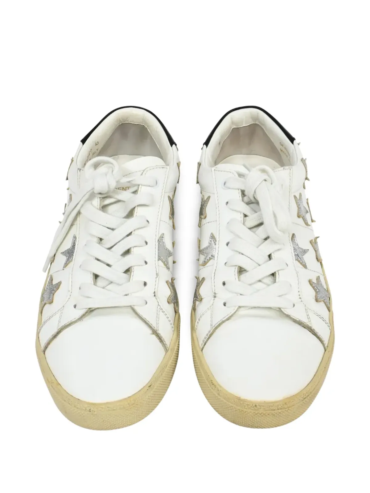 Saint Laurent Pre-Owned Court Classic スニーカー - 画像3