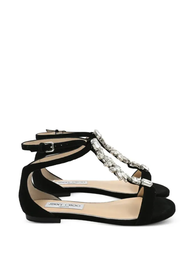 Jimmy Choo Pre-Owned Jimmy Choo ビンテージ Averie sandals - Blackの商品画像