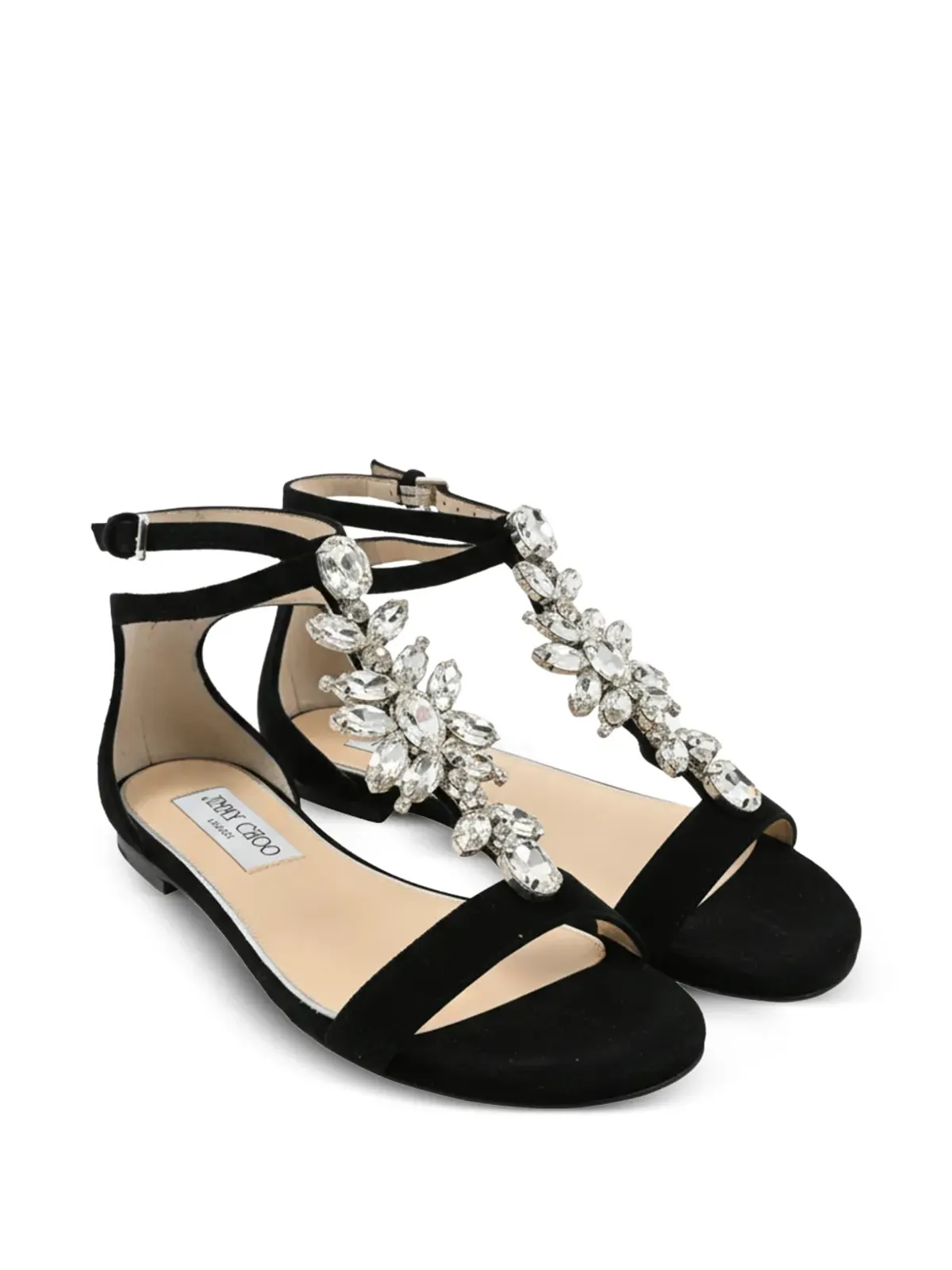 Jimmy Choo ビンテージ Averie sandals - Black - 画像2