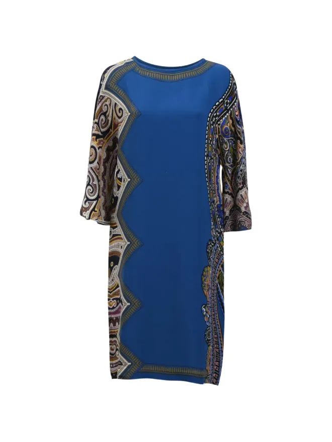 Etro Vintage Etro Vintage プリントシルクドレスの商品画像