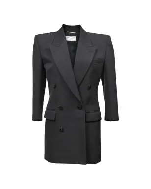 Saint Laurent Pre-Owned ダブルブレスト ウールコート - サムネイル1