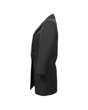 Saint Laurent Pre-Owned ダブルブレスト ウールコート - サムネイル3