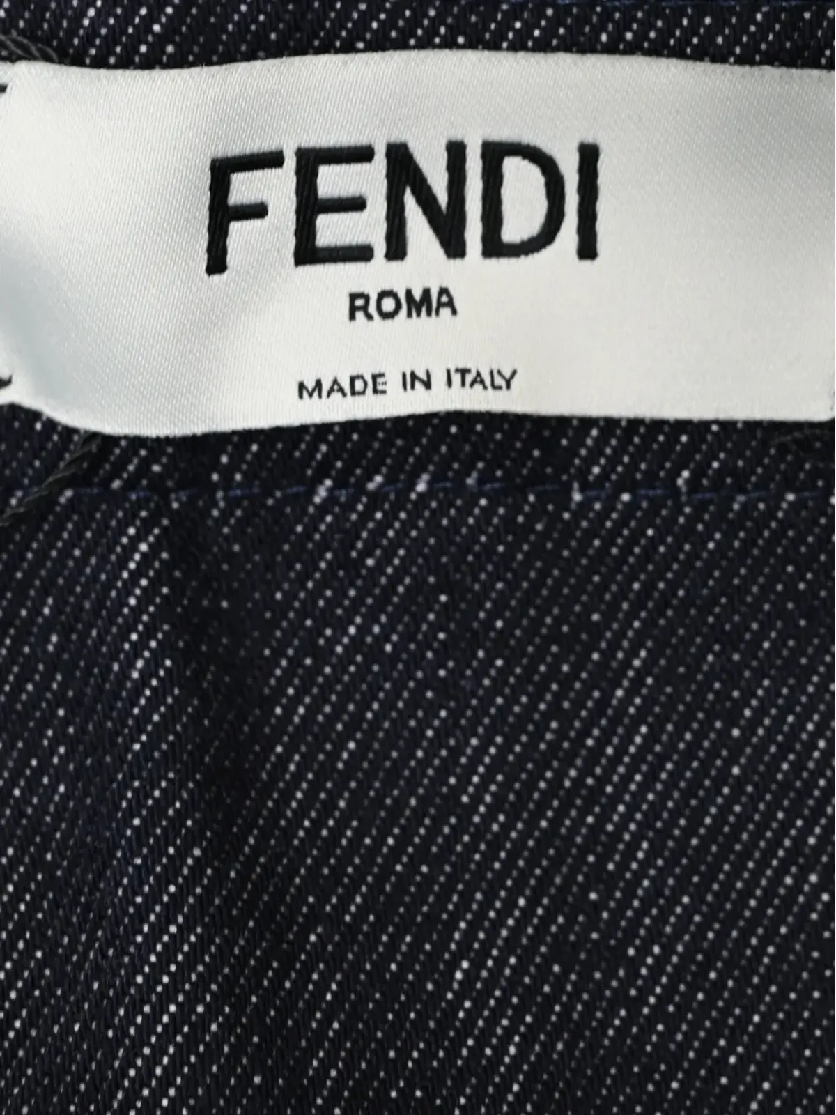 Fendi Pre-Owned ハイライズストレートジーンズ - 画像3
