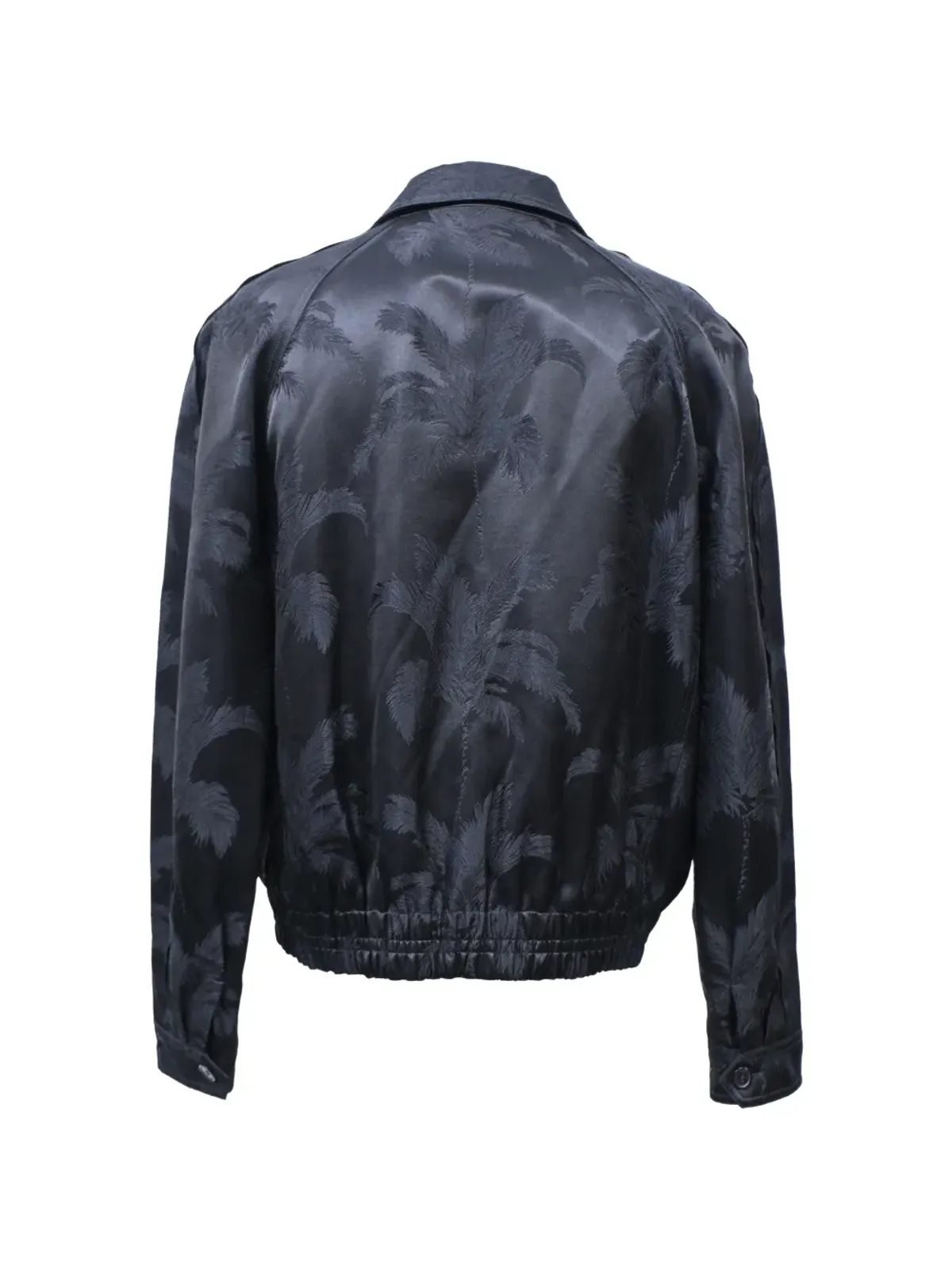 Saint Laurent Pre-Owned パームツリージャカード ボンバージャケット - 画像2