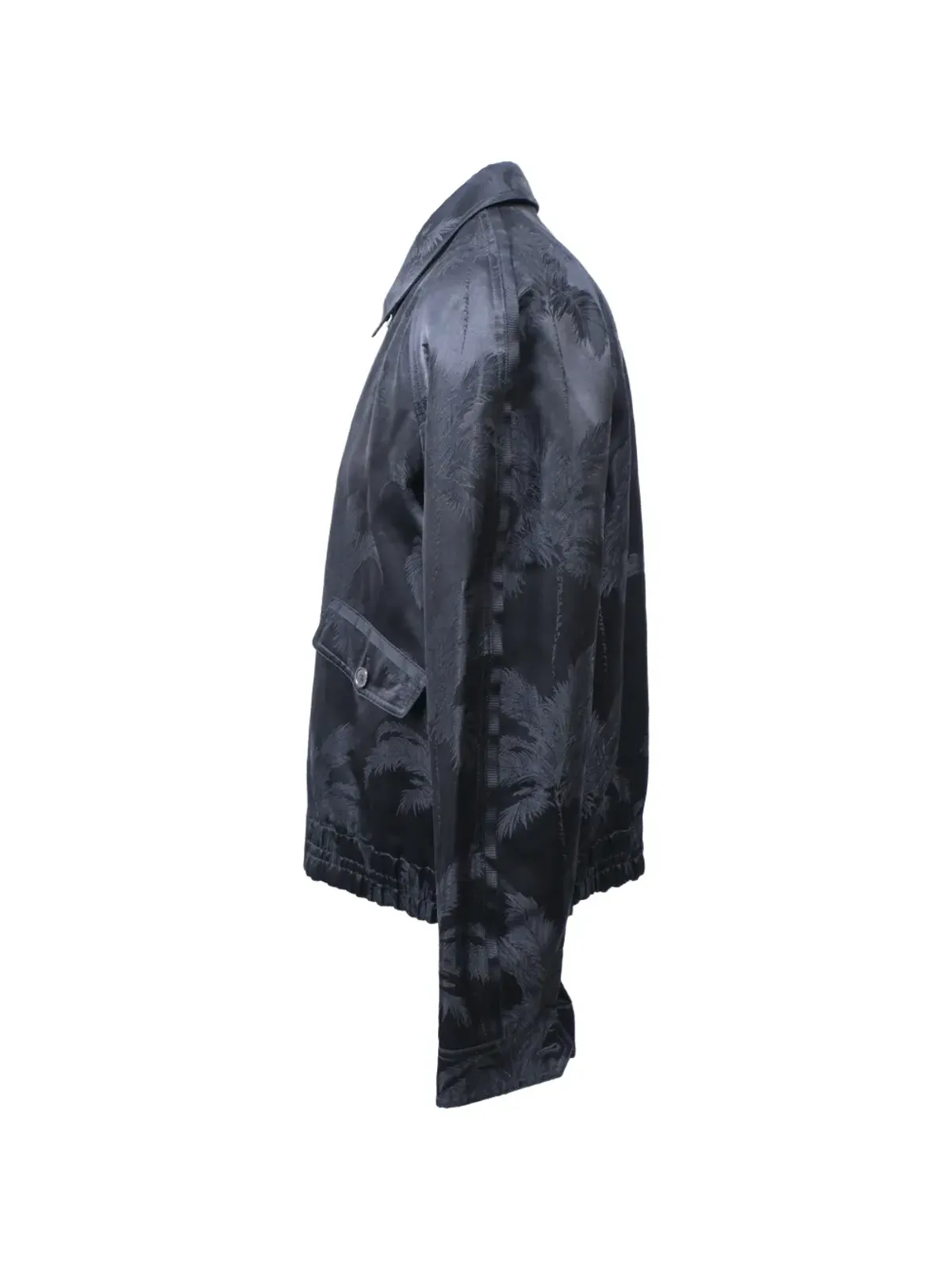 Saint Laurent Pre-Owned パームツリージャカード ボンバージャケット - 画像3