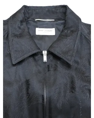 Saint Laurent Pre-Owned パームツリージャカード ボンバージャケット - サムネイル4