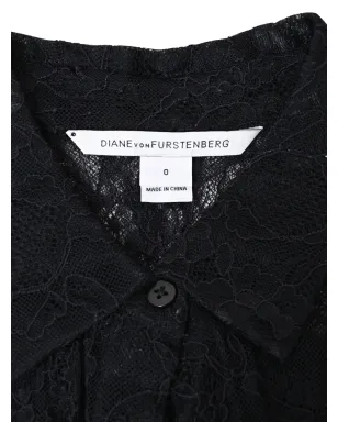 DVF Diane von Furstenberg マライア レースシャツ - サムネイル4
