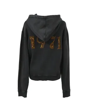 Saint Laurent Pre-Owned 1971 装飾入りフーディー - サムネイル2