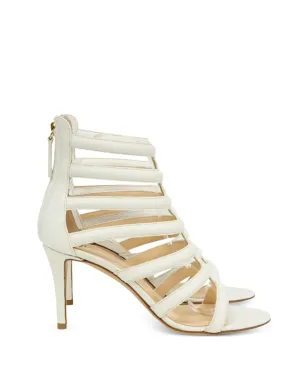 Giuseppe Zanotti Vintage ケージド・ストレット・サンダル（ホワイト） - サムネイル1