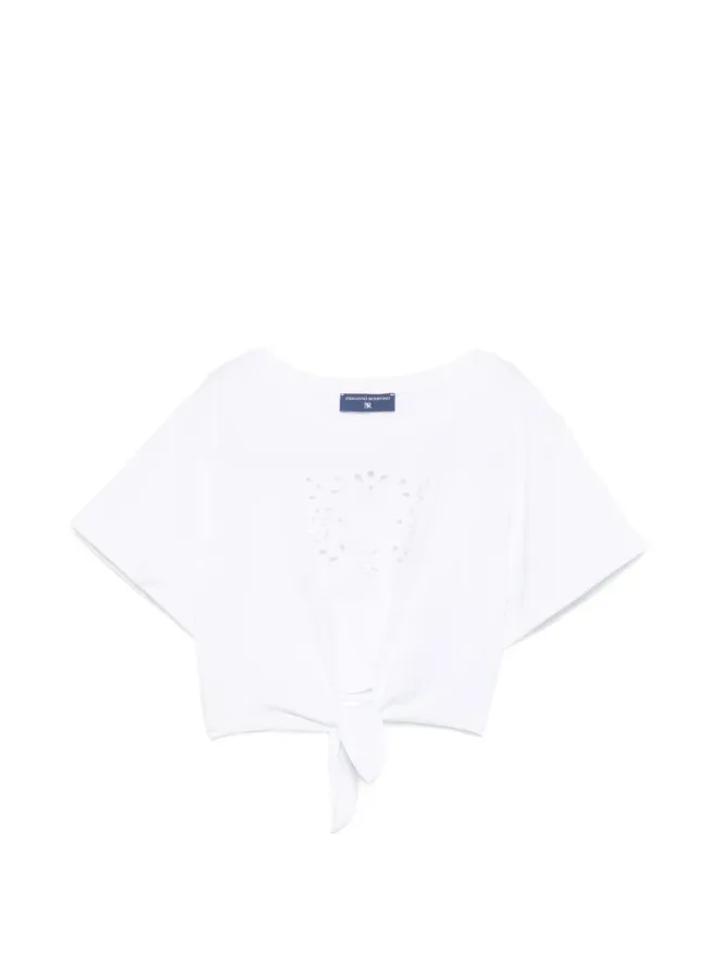 Ermanno Scervino Junior Ermanno Scervino Junior カットアウトTシャツの商品画像