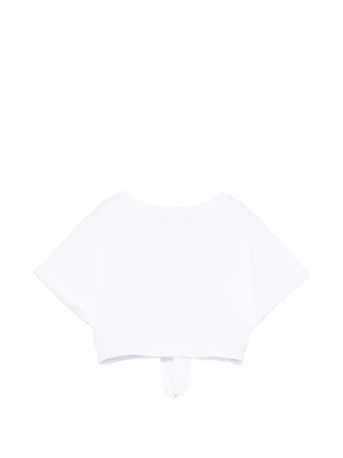 Ermanno Scervino Junior カットアウトTシャツ - 画像2