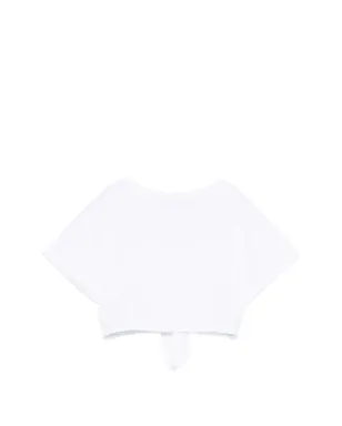 Ermanno Scervino Junior カットアウトTシャツ - サムネイル2