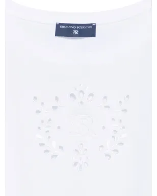 Ermanno Scervino Junior カットアウトTシャツ - サムネイル3