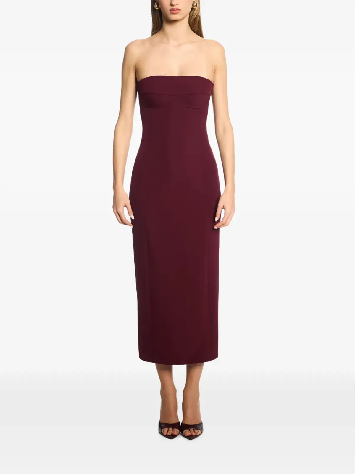 AXEL 113 Margot strapless midi dress - 画像2