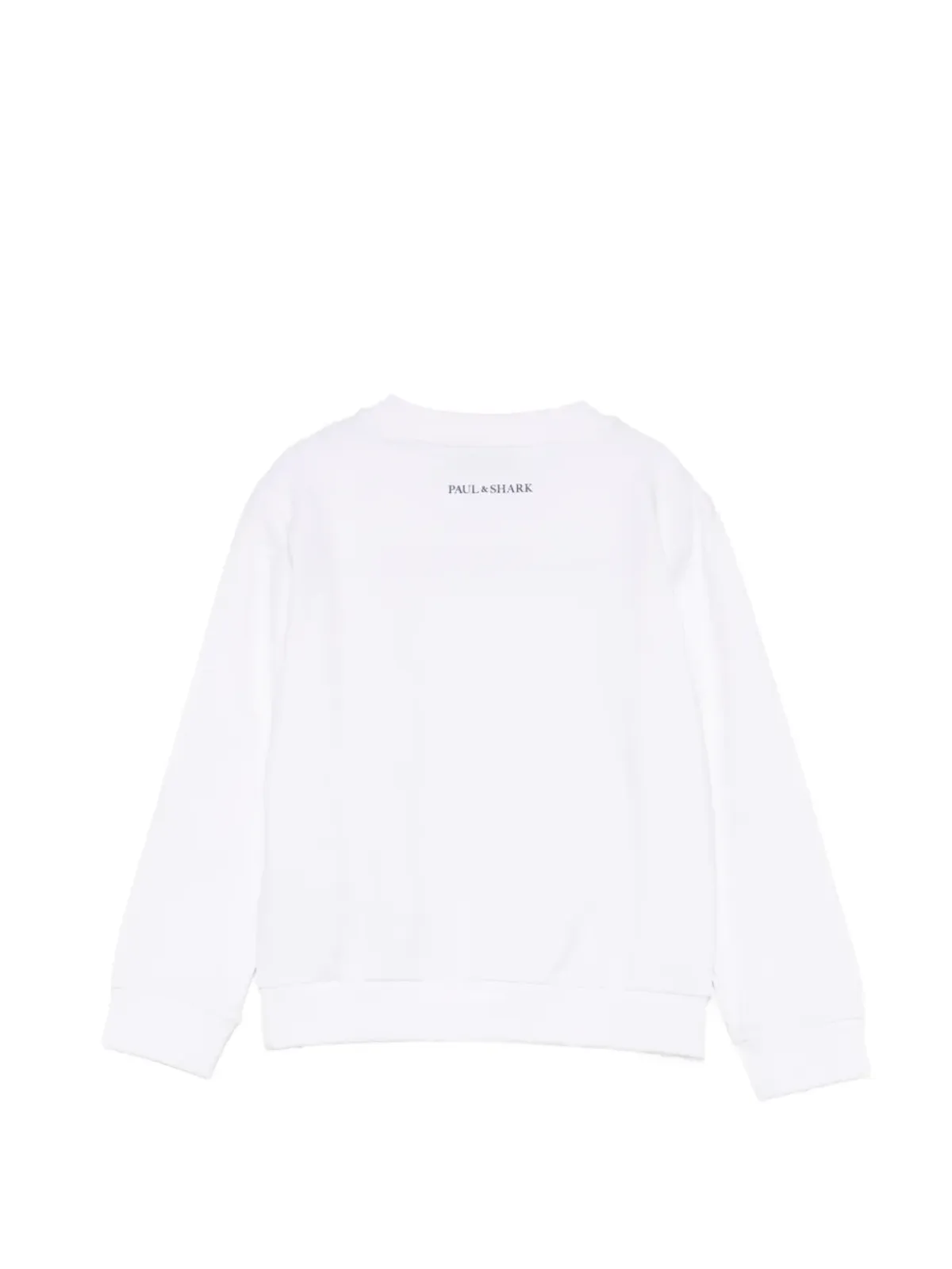 Paul & Shark Junior ロゴ刺繍入り長袖スウェットシャツ - White - 画像2