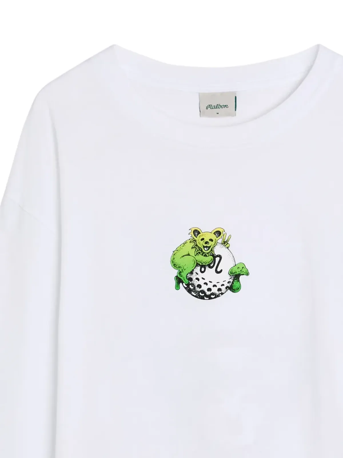 Malbon Golf グラフィック長袖Tシャツ - 画像2