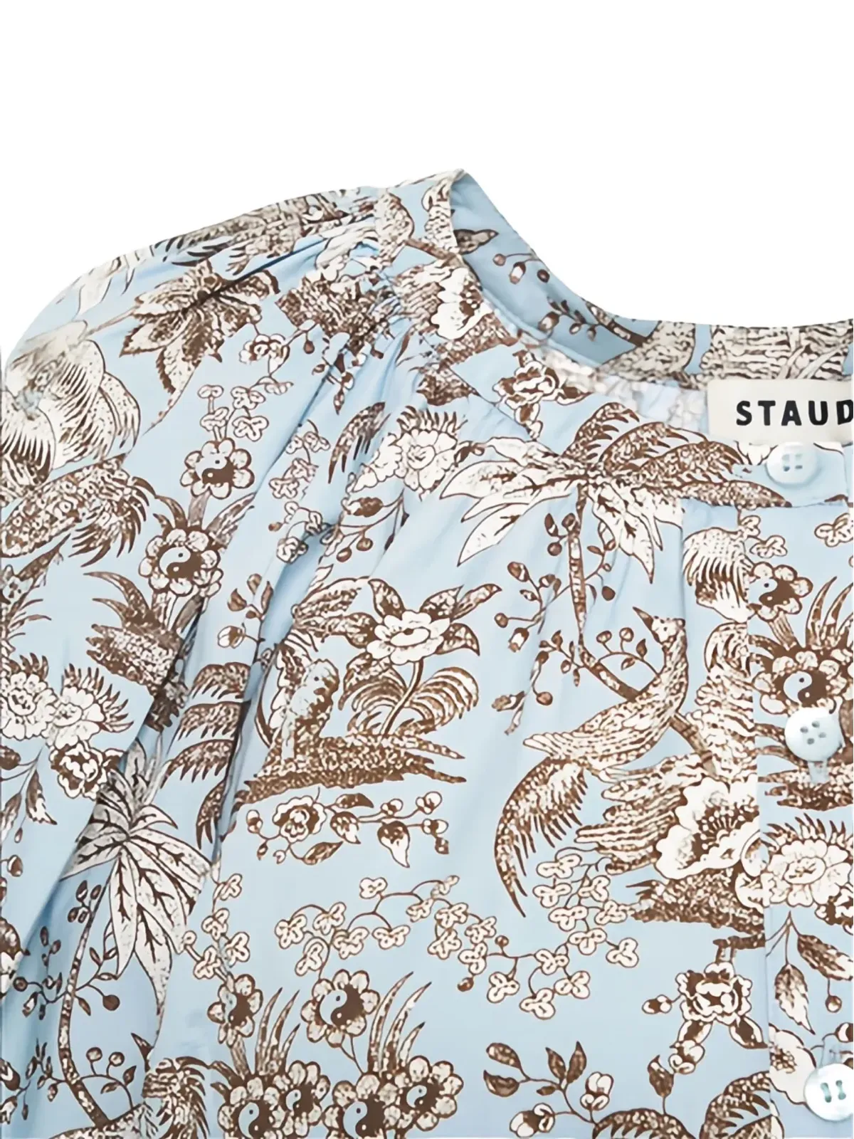 STAUD ヴィンセント ショートスリーブドレス - 画像3