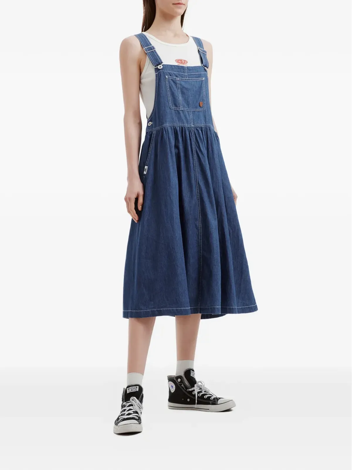 CHOCOOLATE オーバーオール風ドレス - 画像2