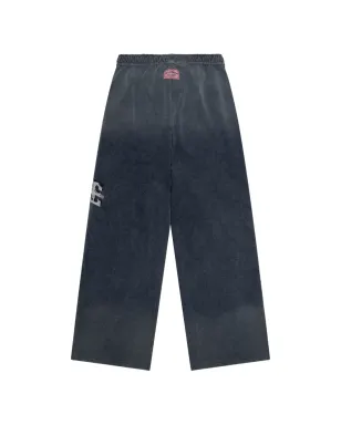 AAPE BY *A BATHING APE® ドローストリング・アップリケ トラウザーズ - Blue - サムネイル2