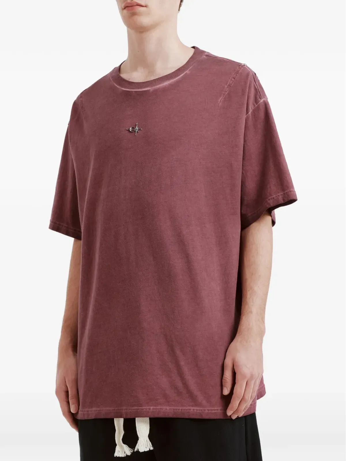 FIVE CM 胸元アップリケ付きTシャツ - 画像3