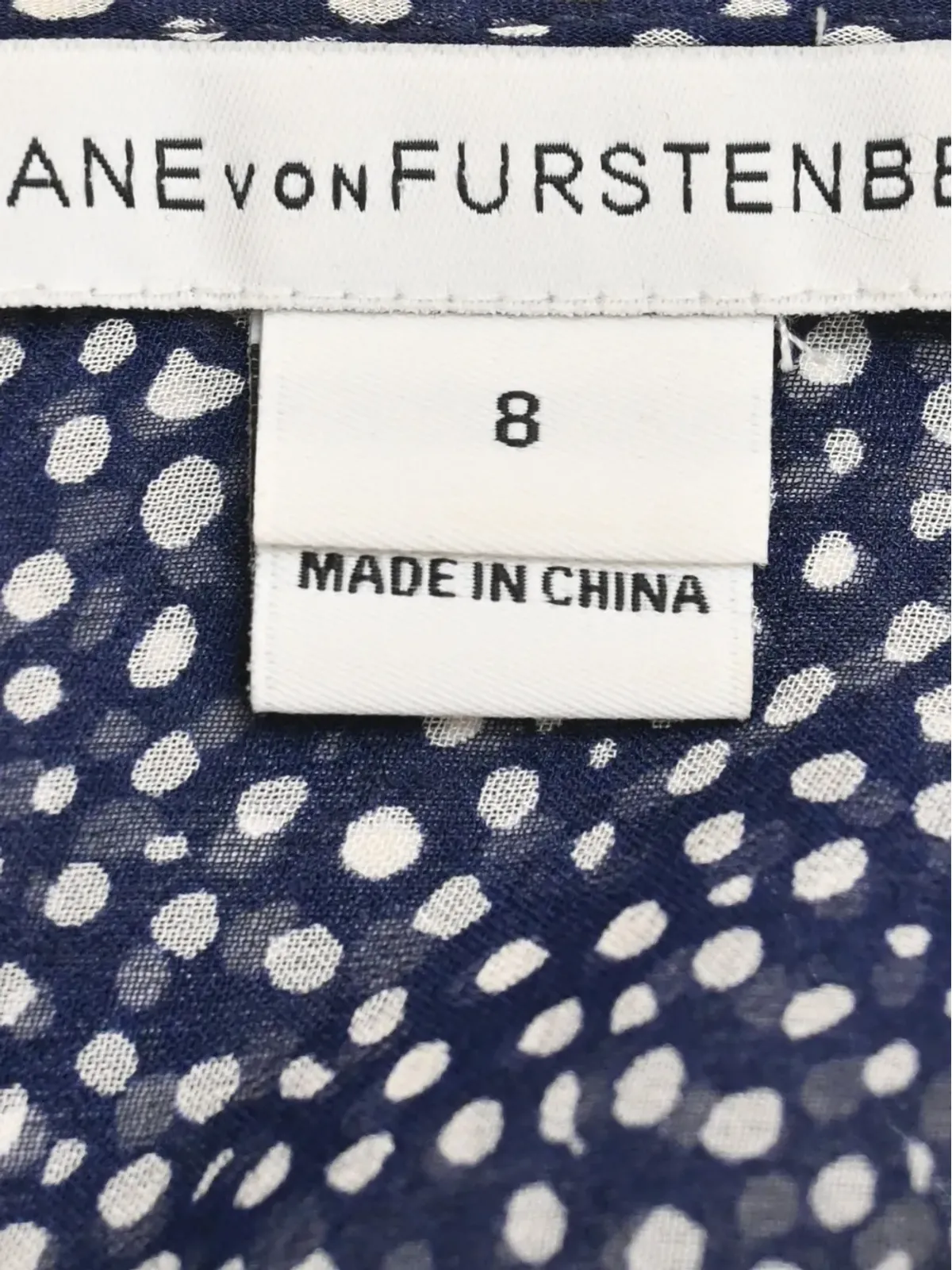DVF Diane von Furstenberg Vanya フローラルプリント シルクドレス ブルー - 画像5