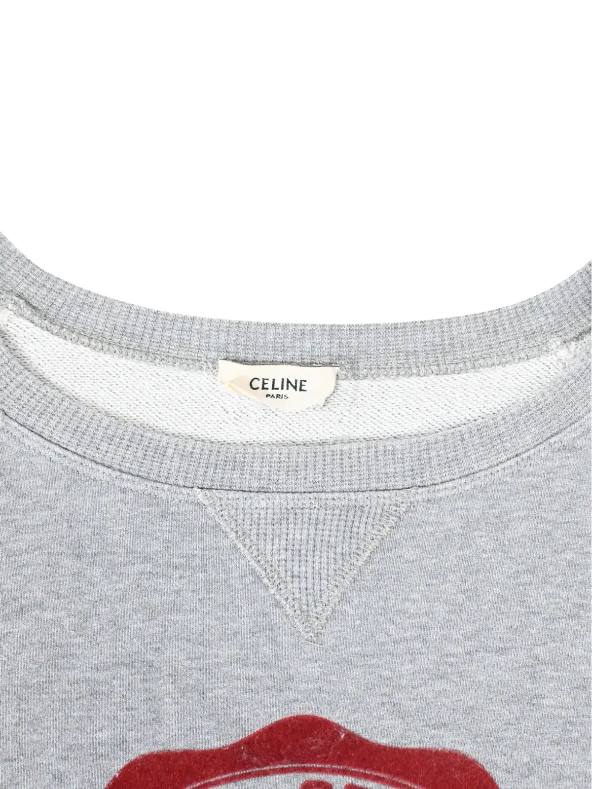 Celine Pre-Owned ロゴ クルーネック スウェットシャツ - 画像5