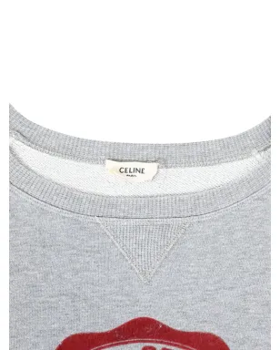 Celine Pre-Owned ロゴ クルーネック スウェットシャツ - サムネイル5