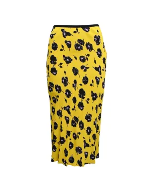 DVF Diane von Furstenberg 花柄プリント ミディスカート - サムネイル1