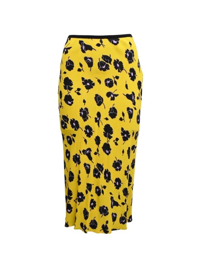 DVF Diane von Furstenberg DVF Diane von Furstenberg 花柄プリント ミディスカートの商品画像
