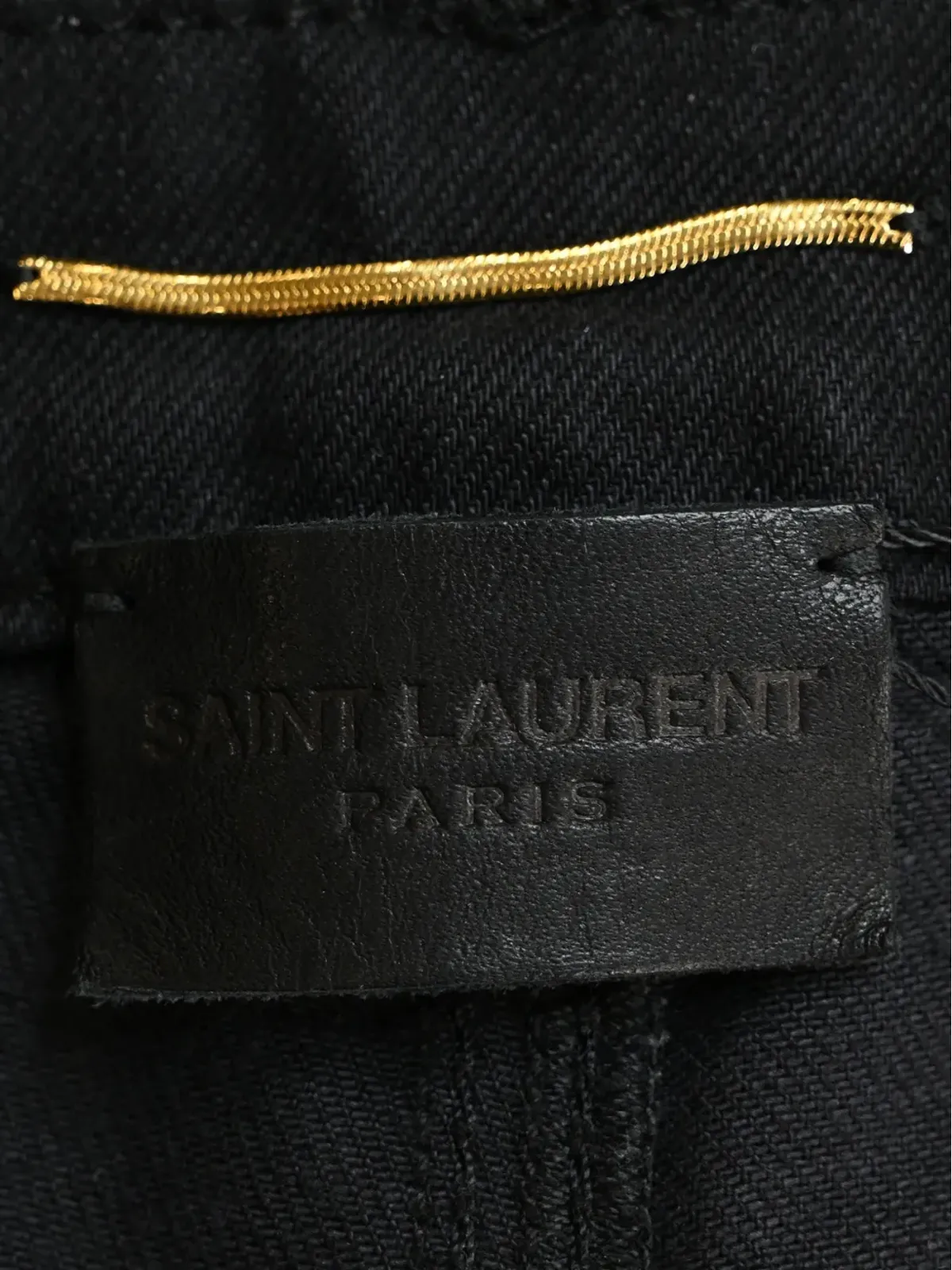 Saint Laurent Pre-Owned ストレートジーンズ - 画像3