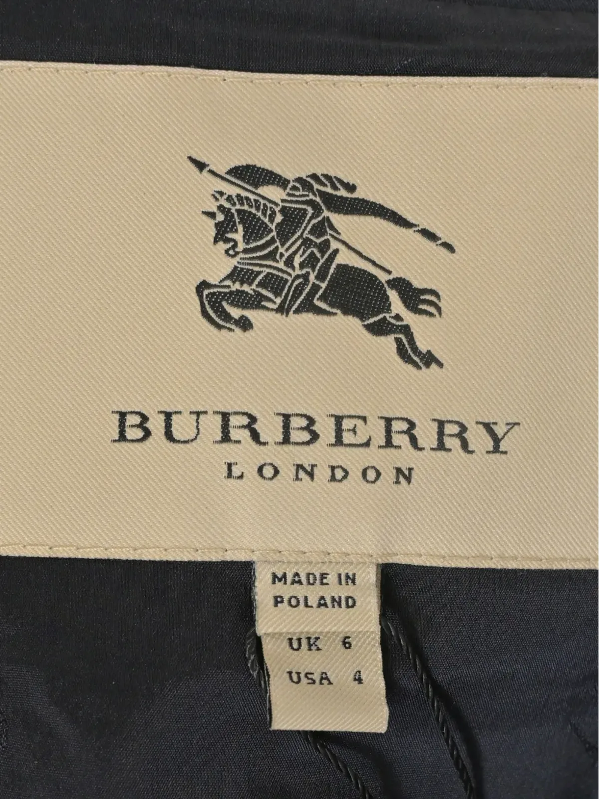 Burberry Pre-Owned Londonボタン付きコットンブレザー - 画像4
