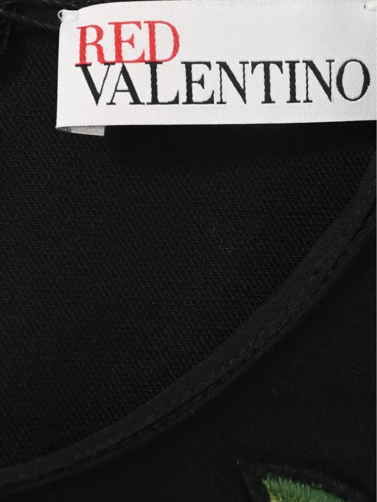 Red Valentino Vintage 蝶のアップリケ付きミニドレス - 画像4